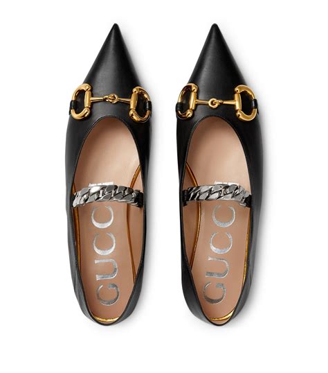 ballerine gucci bimba|Gucci horse bit flats.